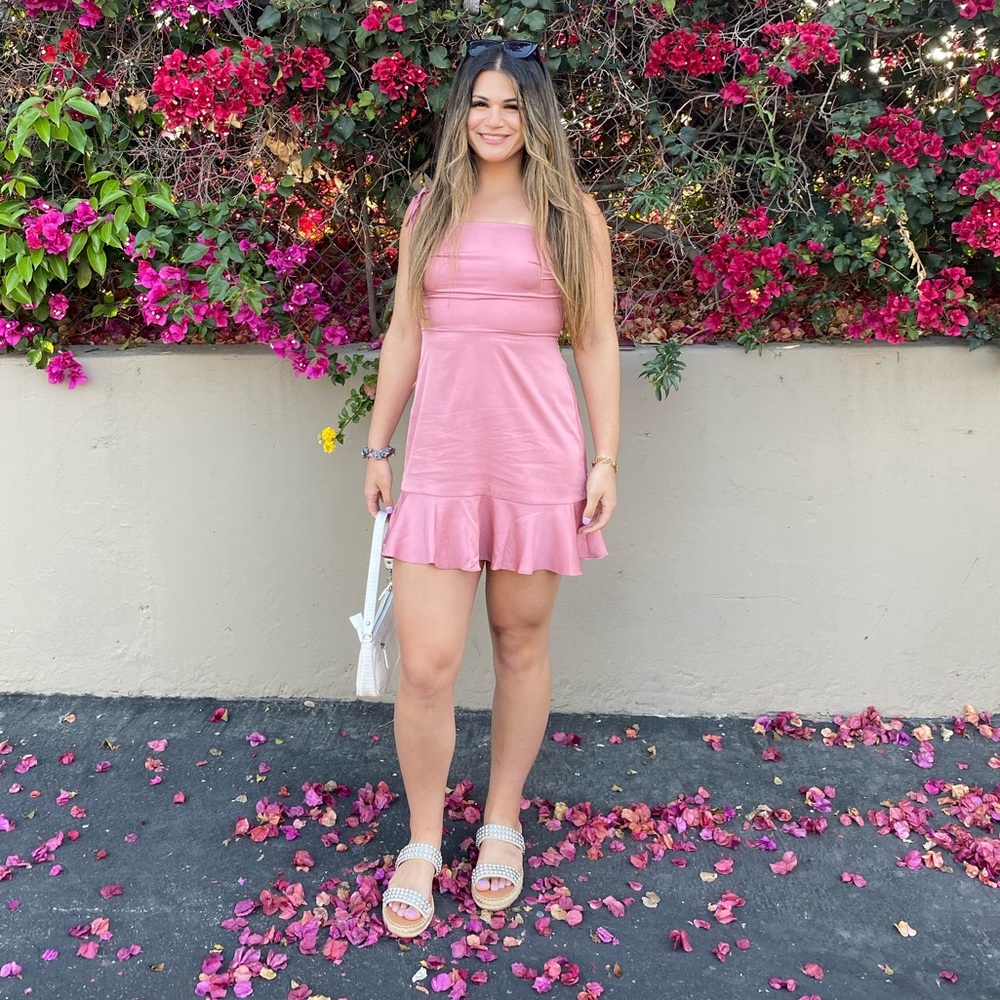 Pink Express Mini Dress